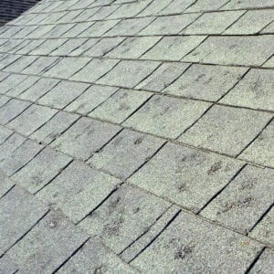 Roof with Hail Damage Roof with Hail Damage
